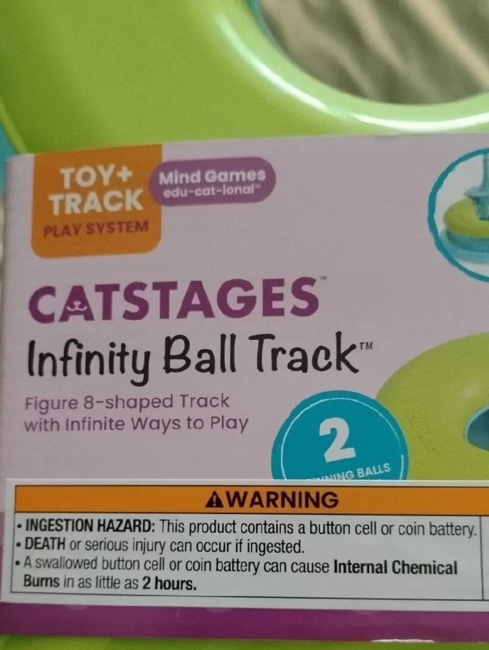 Infinity Ball Track - Green